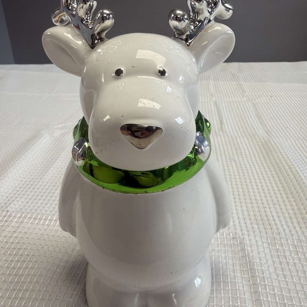 Harry Slatkin & Co 2009 Jingle the Reindeer Candle Holder Fresh Balsam Christmas
